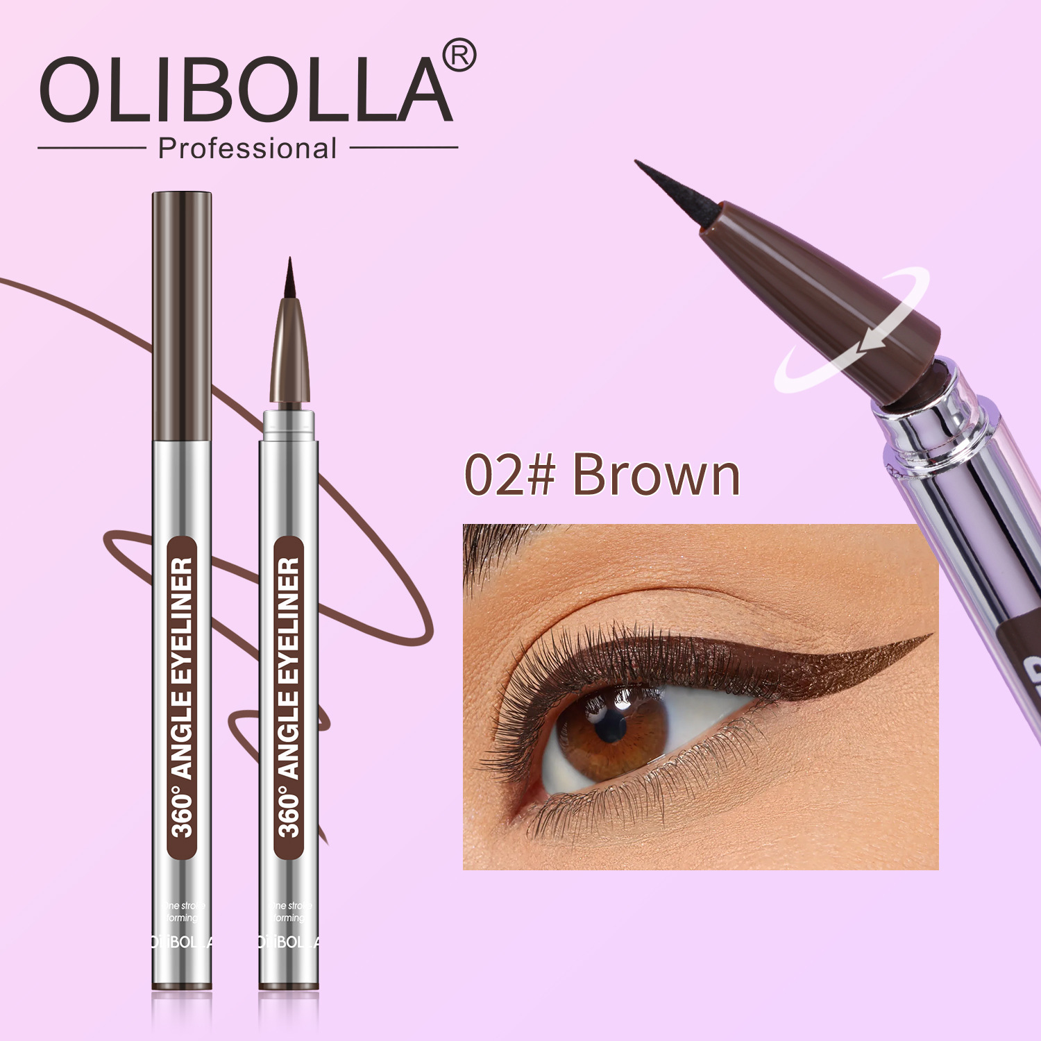The Secret Behind Hollywood A-Listers' Eyes! Allure-Nominated Anti-Shake Eyeliner, Draw the Perfect Cat-Eye in One Stroke!