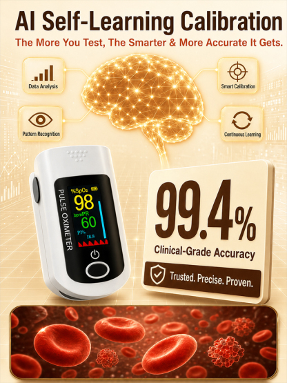 Say Goodbye to Painful Finger Pricks! Non-Invasive Optical Infrared Tech, Accurately Measures 5 Vital Signs in 5 Seconds!