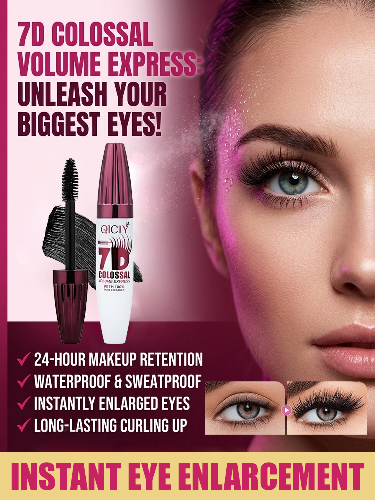 Instantly enlarges eyes with this waterproof and long-lasting mascara.