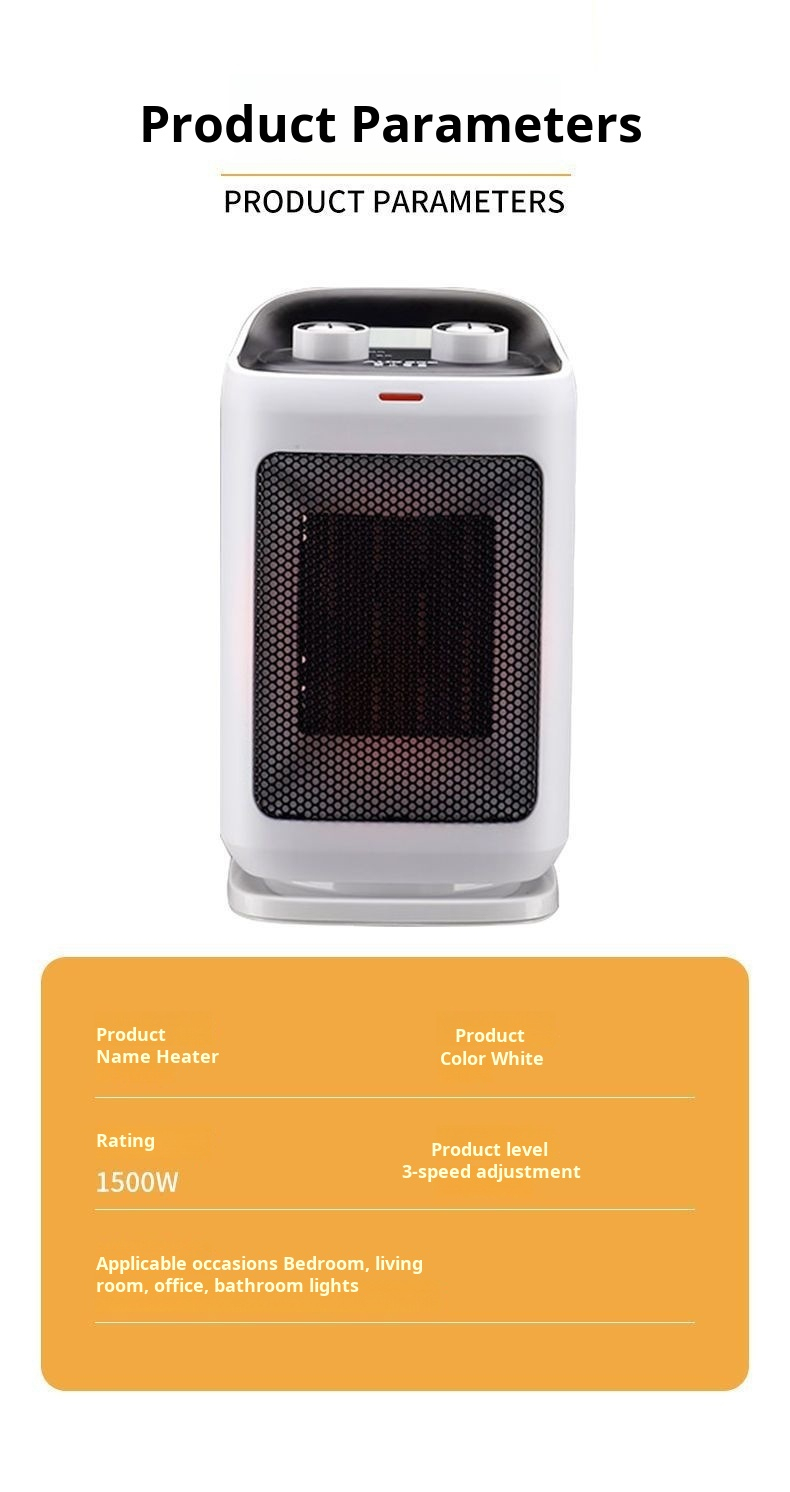 Household desktop heater mini small solar electric heater air conditioning heater office heater