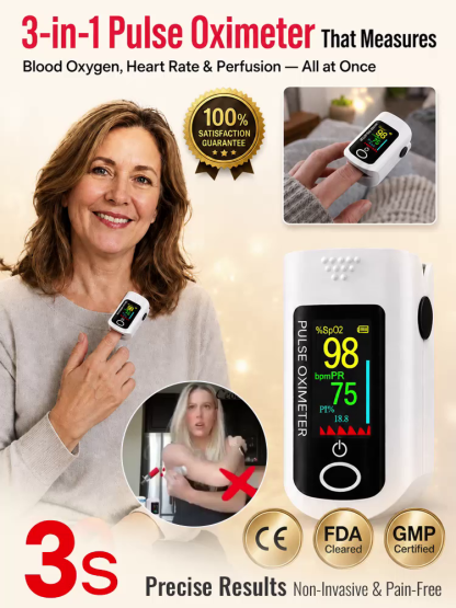 Say Goodbye to Painful Finger Pricks! Non-Invasive Optical Infrared Tech, Accurately Measures 5 Vital Signs in 5 Seconds!