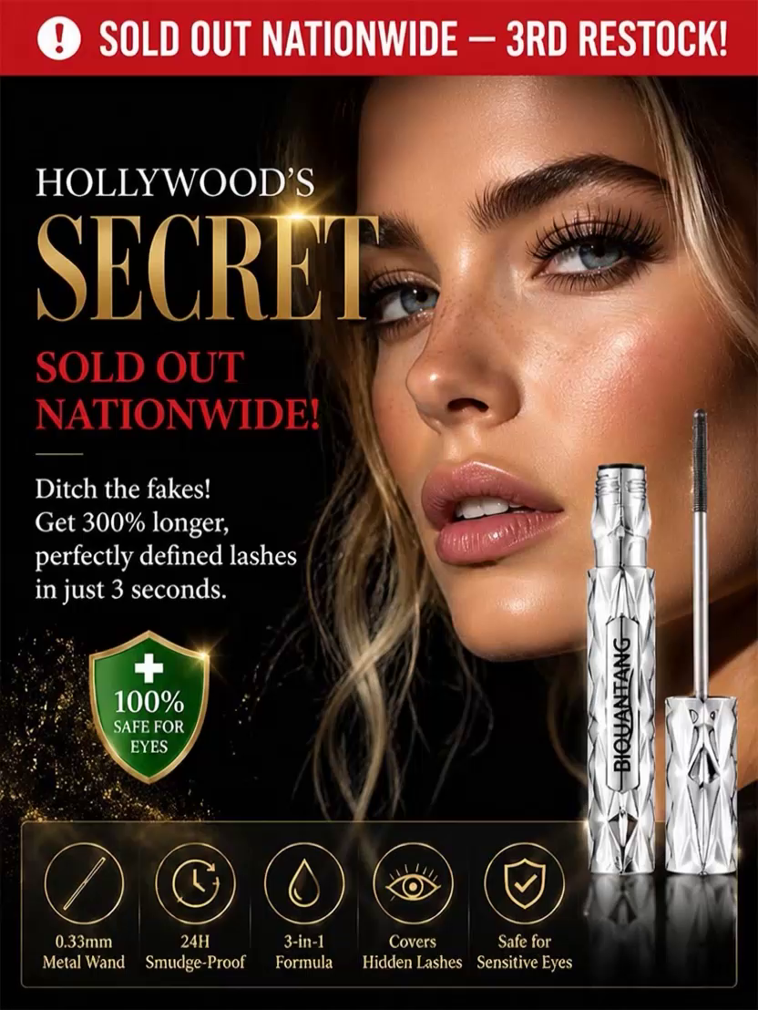 Makeup - Skincare Hybrid! Metal Mascara with Built-In Growth Serum, BOGO Sale to Grow Natural Lashes!