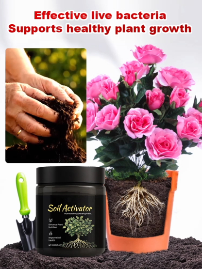 Garden Soil Activator 🪴 30% Higher Germination Rate Soil Conditioner for All Plants