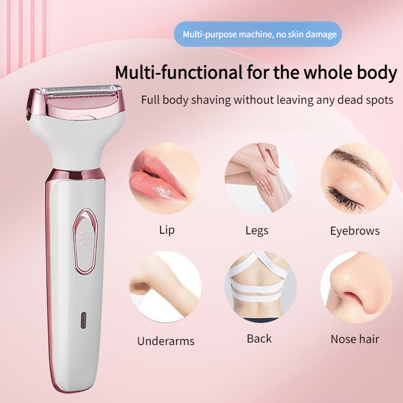 Fourinone women's rechargeable intimate electric shaver