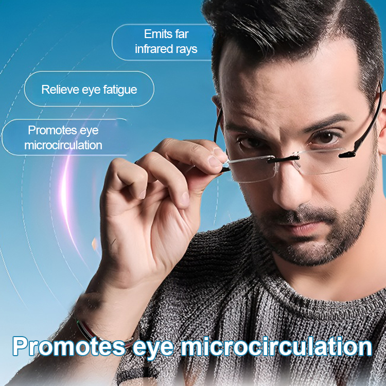 Intelligent Zoom Anti-Blue Light Presbyopia Glasses 👓 5-Layer Eye Protection Negative Ion