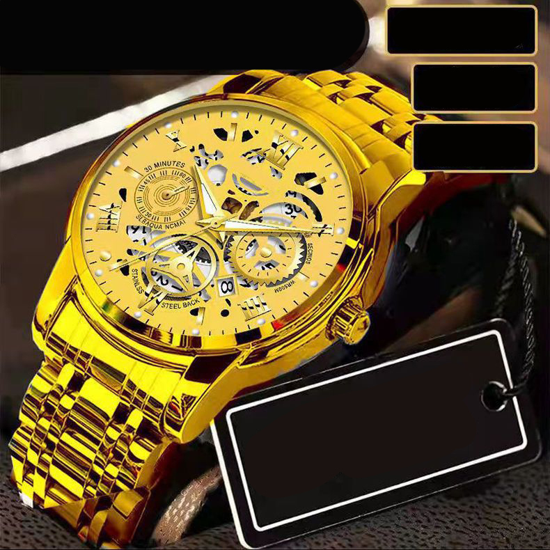 Hollow Automatic Movement Watch