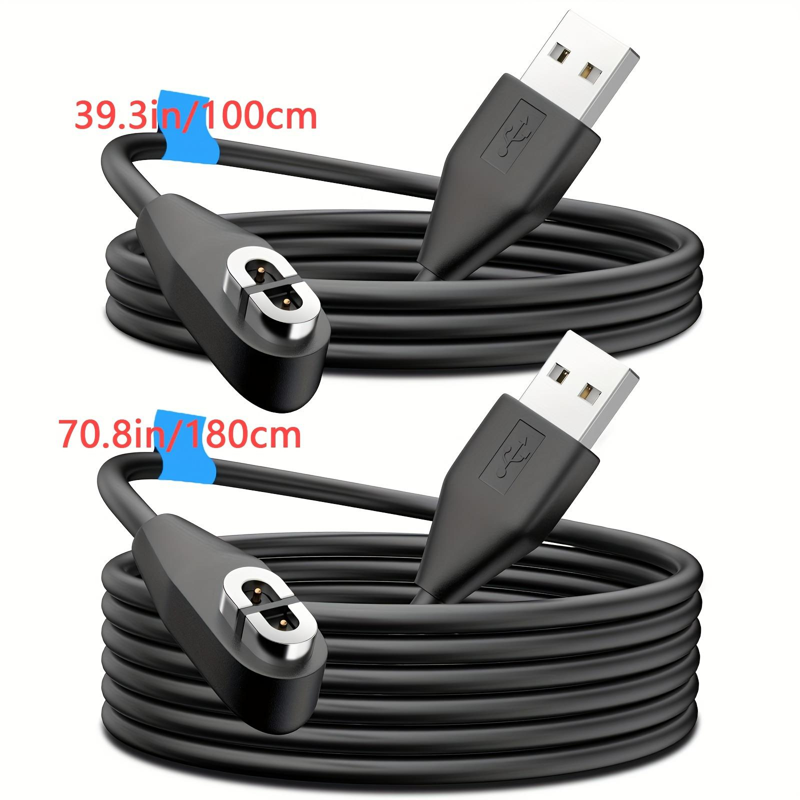 100.58cm & 182.88cm Shokz Charging Cable 2 Packs For Shokz Headphones ,Magnetic Charger Cable Compat