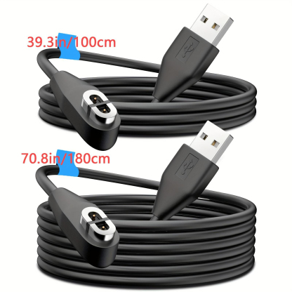 100.58cm & 182.88cm Shokz Charging Cable 2 Packs For Shokz Headphones ,Magnetic Charger Cable Compat