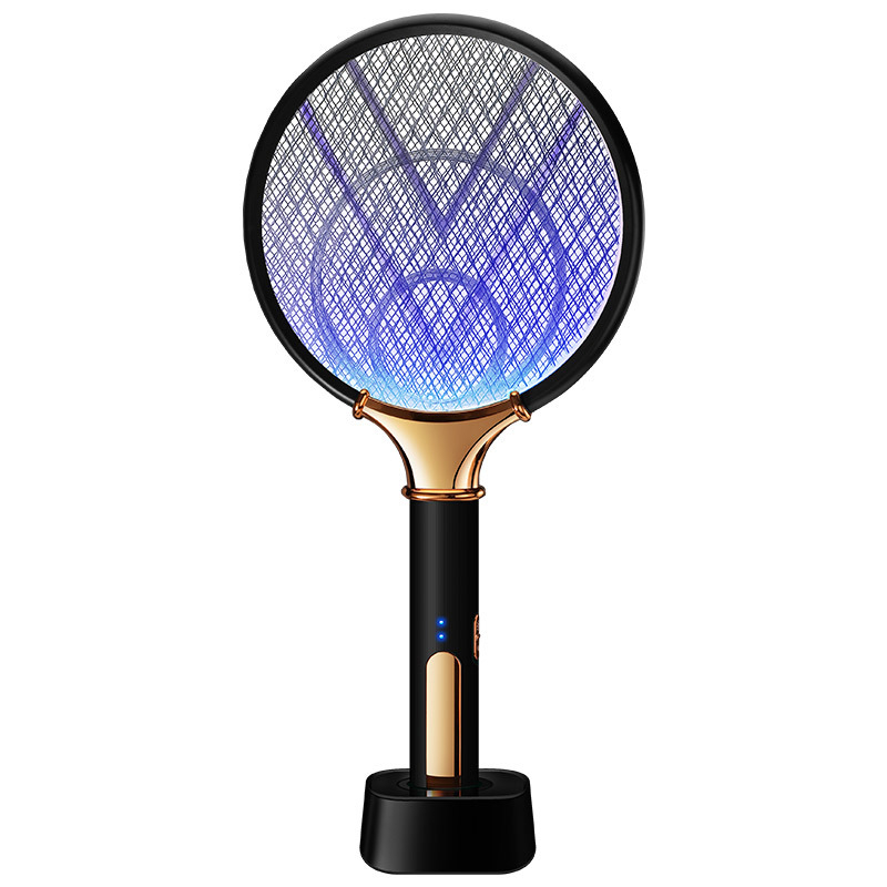 Portable USB Lithium Battery Mosquito Zapper Rechargeable Outdoor Mosquito Swatter  Light