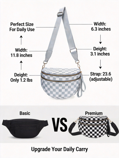 🌟 Influencer-Loved Shell Bag | 3-Way Wear + Waterproof