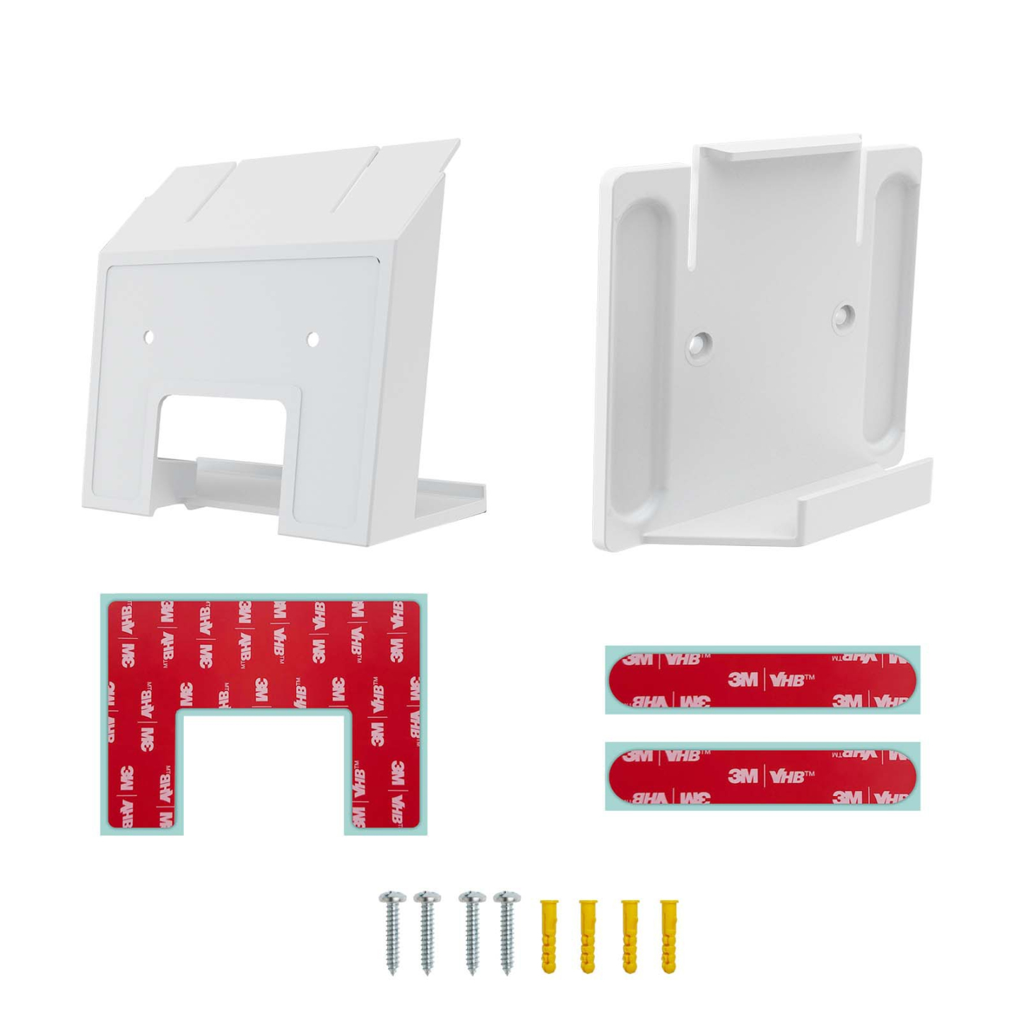 NoPunch Plastic Wall Bracket Router Triple Router Bracket