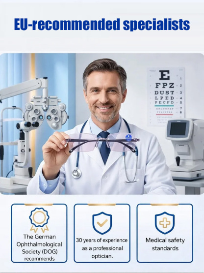 [Vision Returns to 20 Years Old] Smart Zoom Comfort Reading Glasses