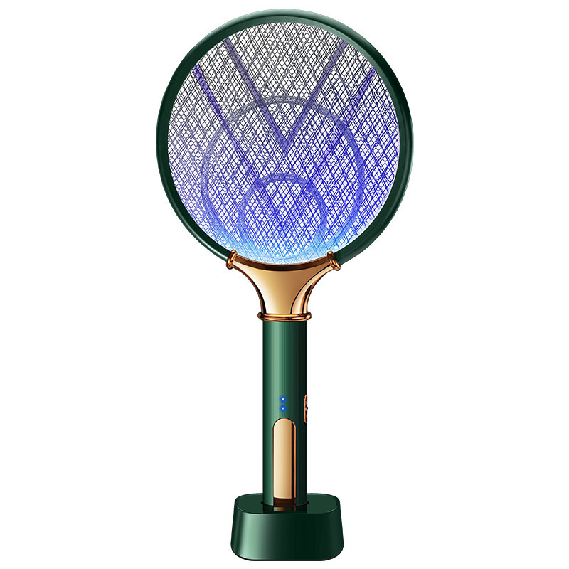 Portable USB Lithium Battery Mosquito Zapper Rechargeable Outdoor Mosquito Swatter  Light