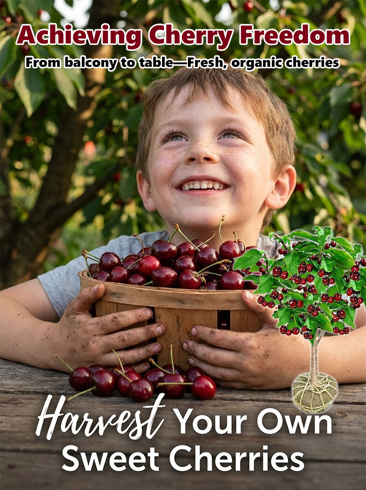 USDA Jumbo Cherry Tree Sapling | Fast Fruiting