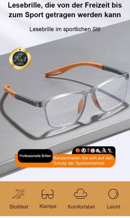 【Für die ersten 100 Kunden: 3. Brille gratis】❤️ Ultraleichte und bequeme Anti-Blaulicht-Brille für Presbyopie
