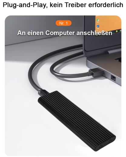 [905 MB/s Blitz-Übertragung – 4K-Film in 5 Sekunden] 16TB tragbare SSD ❤️ Plug-and-Play · Win/MAC · Dateiverschlüsselung