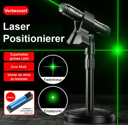 [Sichtbar bei Sonnenlicht · Innen-/Außenbereich] Baulaser-Nivelliergerät ❤️ 5000 Messungen · Millimetergenau · 3 Modi