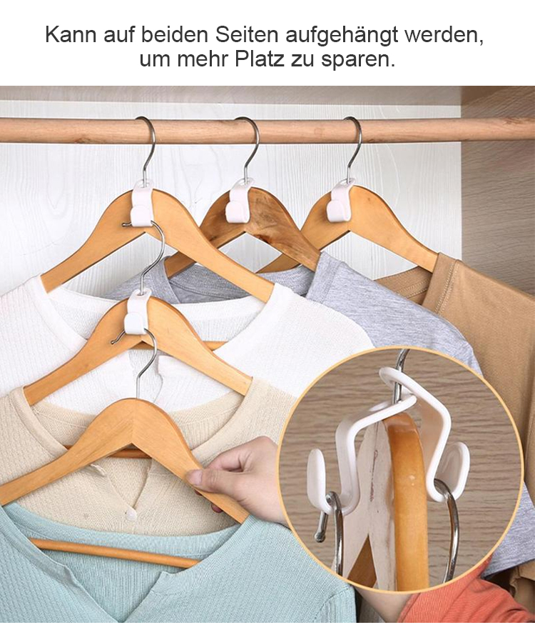 Detailansicht des Verbindungshakens – stapelbar und sicher