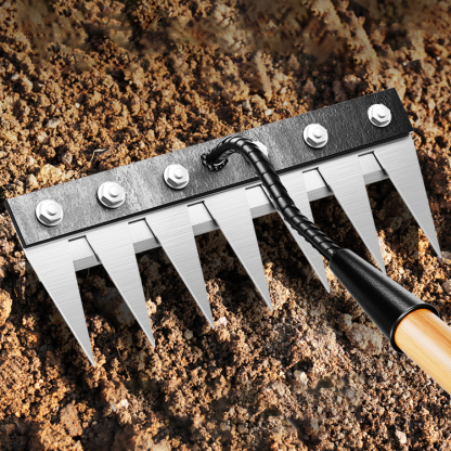 [Neuentwicklung · Bruchgarantie] SK95 Hochkohlenstoffstahl-Kralle ❤️ Unkrautjäten/Lockern/Ebnen