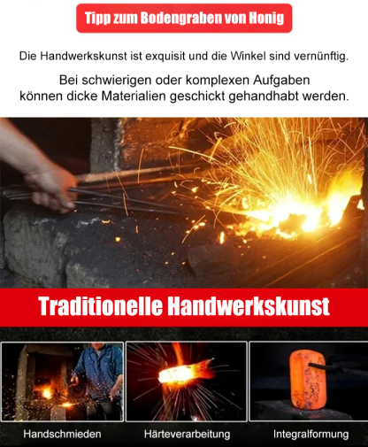 [Neuentwicklung · Bruchgarantie] SK95 Hochkohlenstoffstahl-Kralle ❤️ Unkrautjäten/Lockern/Ebnen