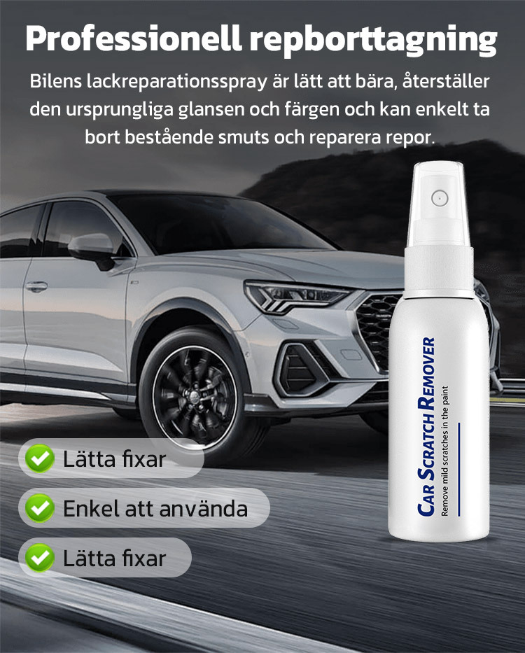 Keine Politur, keine Verarbeitung erforderlich【Autokratzer-Reparatur- und Pflegespray】1+1