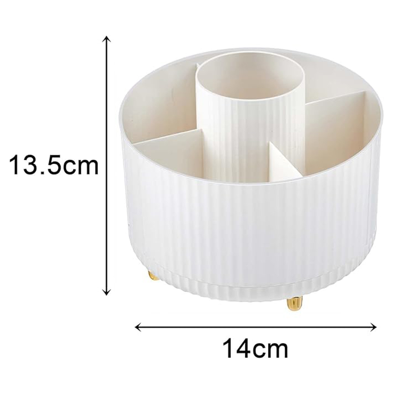 Kosmetik Make Up Organizer, 360°Drehbarer Pinsel Organizer, Lidschatte