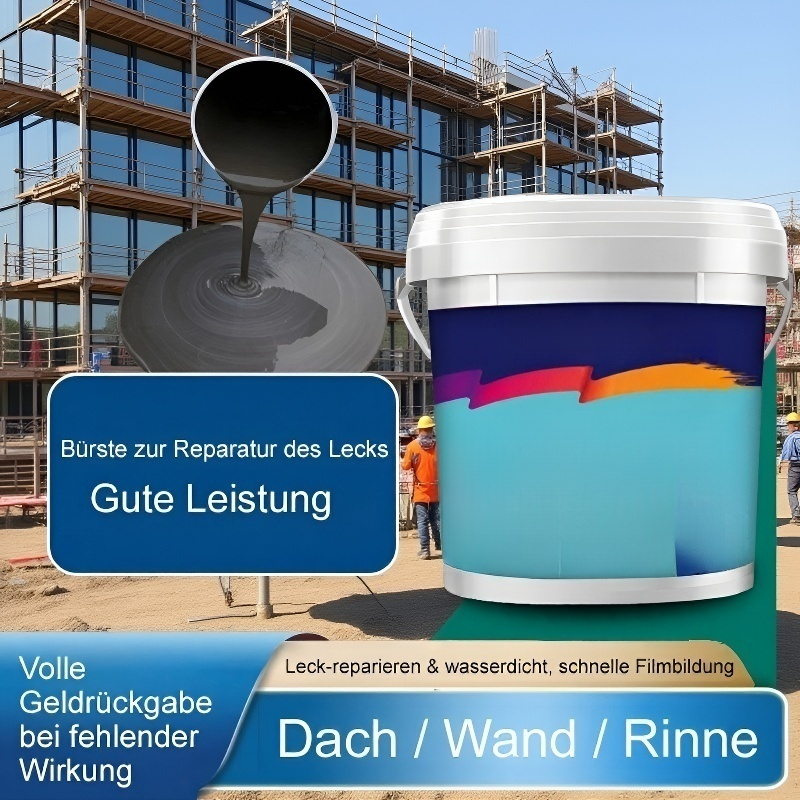 🏠Polyurethan-Dichtmittel und Leckreparatur. Umweltfreundliche Beschichtung. 🏠➡️🚫 Einfach selbst auftragen. 30 Jahre Dichtheit garantiert. 💧Schnell, sicher und ungiftig. ✅