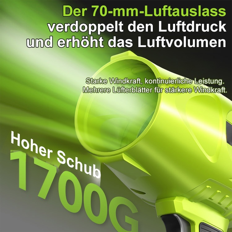 In Sekunden schnell ❄️ Geschwindigkeitsregelbares Hand-Sturmgebläse 💪 Verabschieden Sie sich von Rückenschmerzen! Leise im Betrieb, super einfache Anwendung.