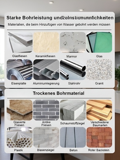 Wolframstahl-Kreuzbohrer-Set✨ Durchdringt Stahlbeton in 3 Sekunden mühelos.