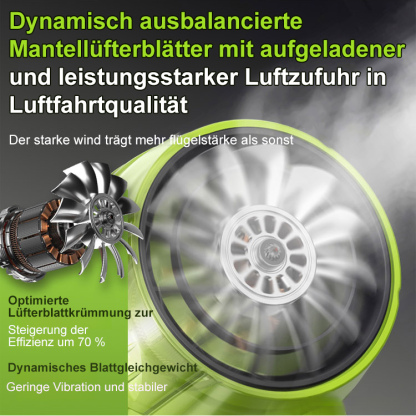 In Sekunden schnell ❄️ Geschwindigkeitsregelbares Hand-Sturmgebläse 💪 Verabschieden Sie sich von Rückenschmerzen! Leise im Betrieb, super einfache Anwendung.