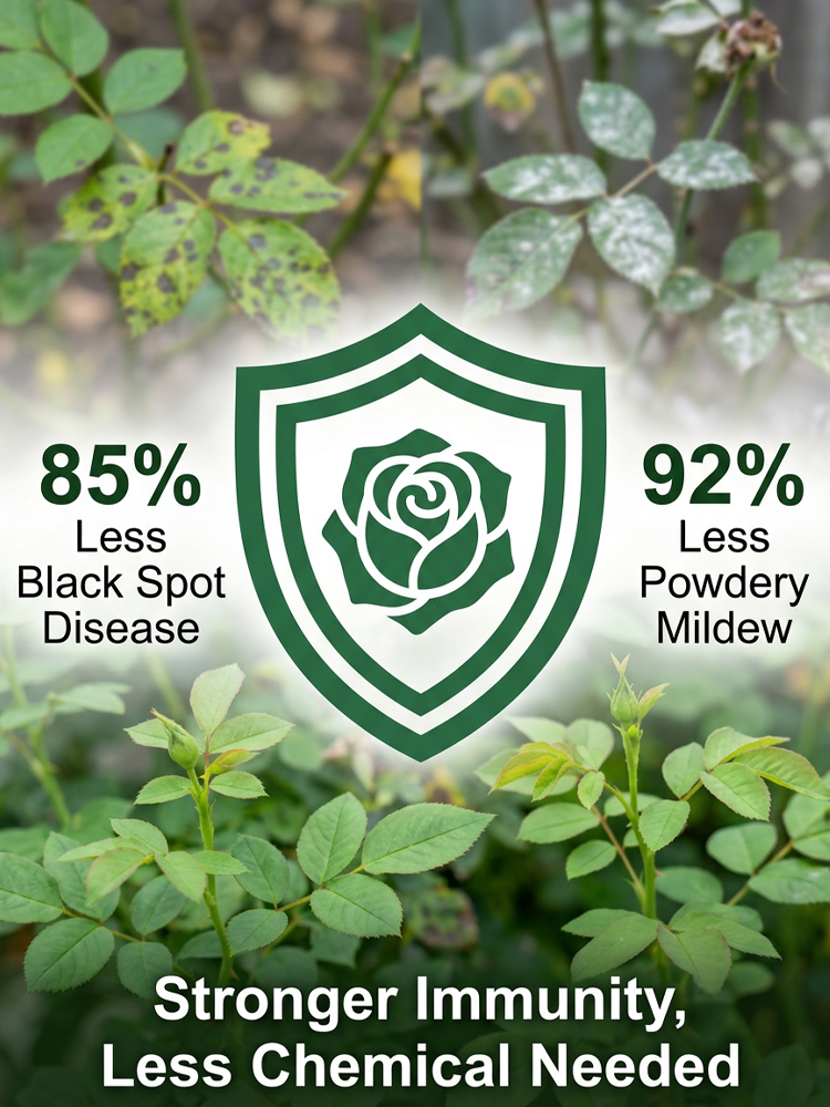 【schnellblühend】Königliche Gartenrose Winterhart | 2-Jährige Premium-Wurzelstöcke | Dauerblühend 🌹