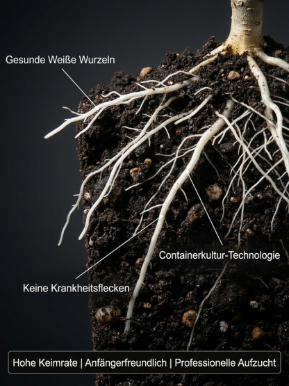 Premium-Sämlinge der Kristallweißen Wachsbeere | Fruchtansatz im selben Jahr | Schädlingsresistent|🌳🍒