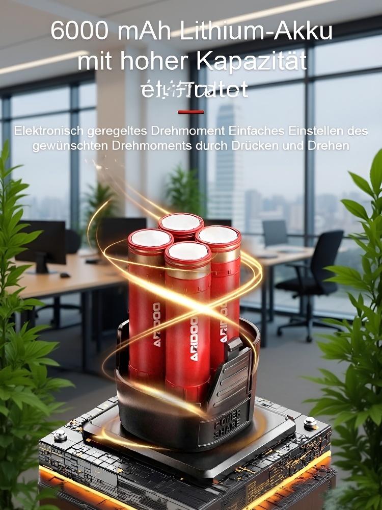 🔋 Kabellos, kraftvoll und sicher. Dein Multifunktions-Winkelschleifer mit intelligenter Anzeige für volle Kontrolle. ✨