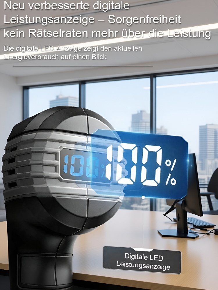 🔋 Kabellos, kraftvoll und sicher. Dein Multifunktions-Winkelschleifer mit intelligenter Anzeige für volle Kontrolle. ✨