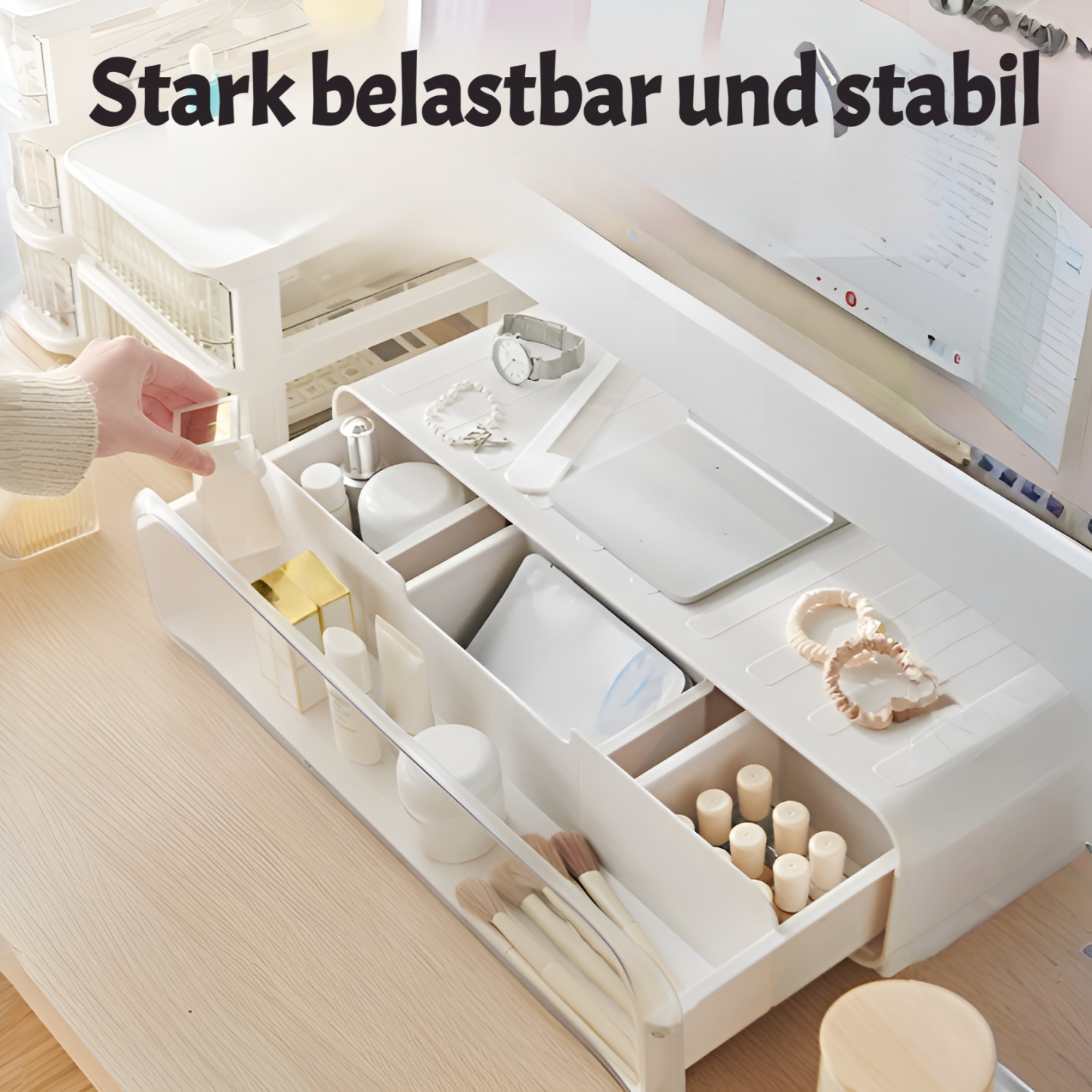 Computer-Monitor Erhöhung Rack Büro Desktop multifunktionale Lagerung Rack Blind Box Lagerung Box