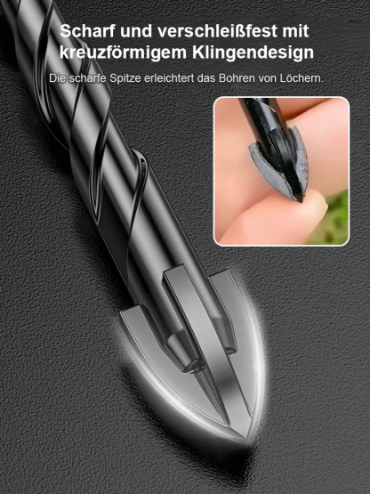 Wolframstahl-Kreuzbohrer-Set✨ Durchdringt Stahlbeton in 3 Sekunden mühelos.