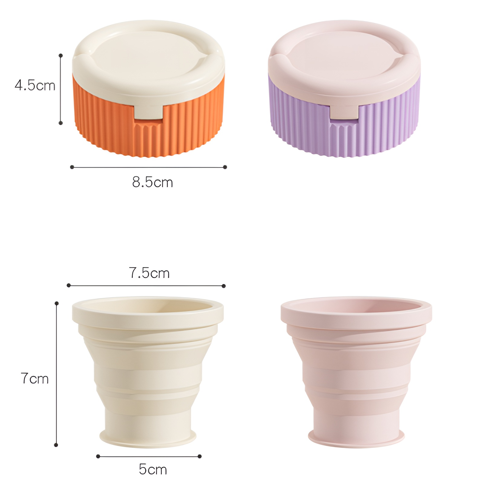 Tragbare kleine Medikamentenbox mit Wasserbecher, tragbare Medikamentenbox mit Verpackung, versiegel