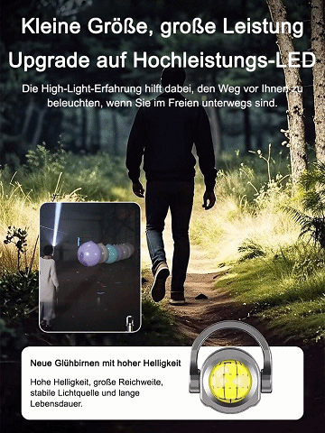 【10 Jahre Garantie】Mini LED Taschenlampe Schlüsselanhänger 🔦 Ultrahell, Aluminium, Notfall-Sicherheit ✨