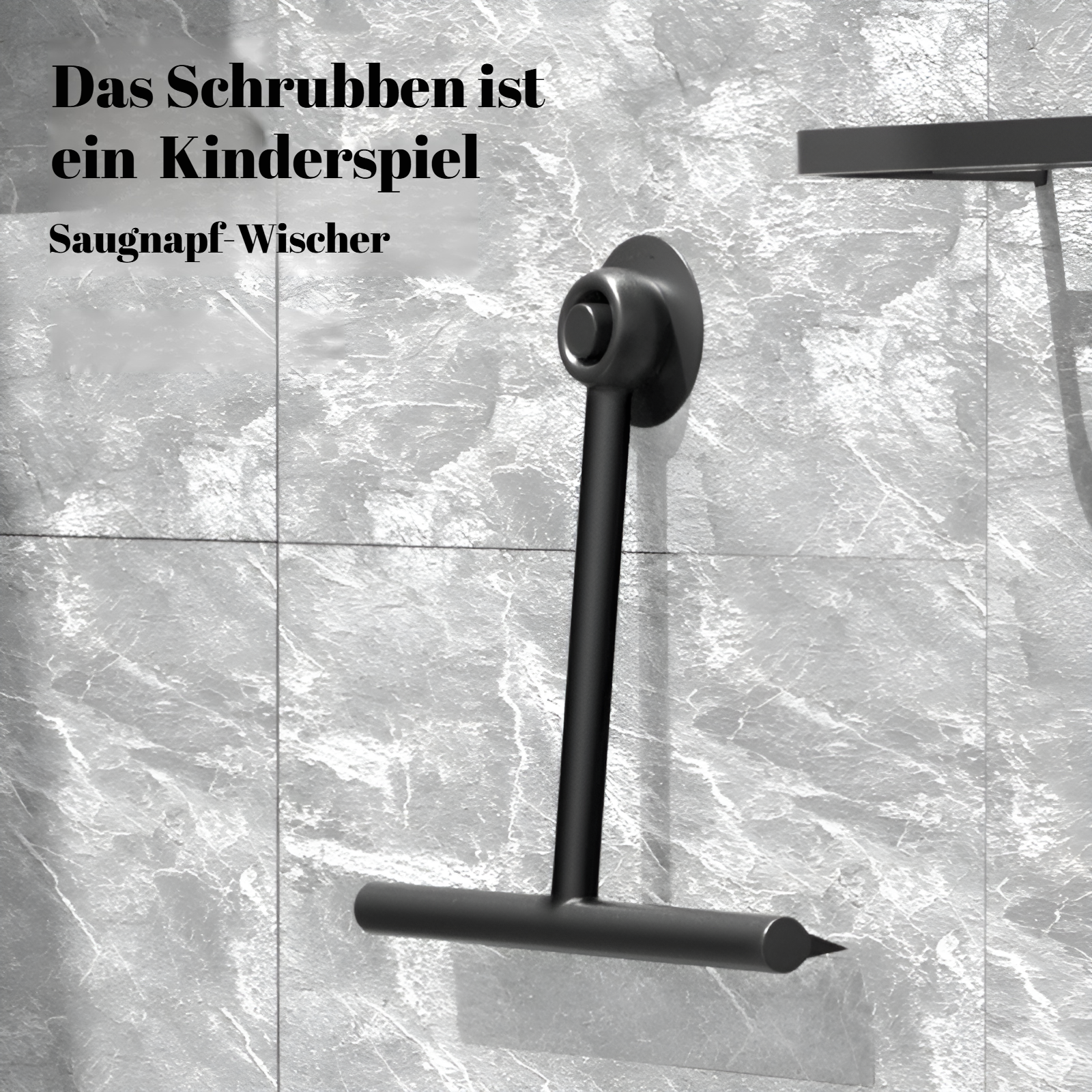 Einseitiger Silikon-Glaswischer Boden Küche Bad WC-Reiniger Autofensterwischer