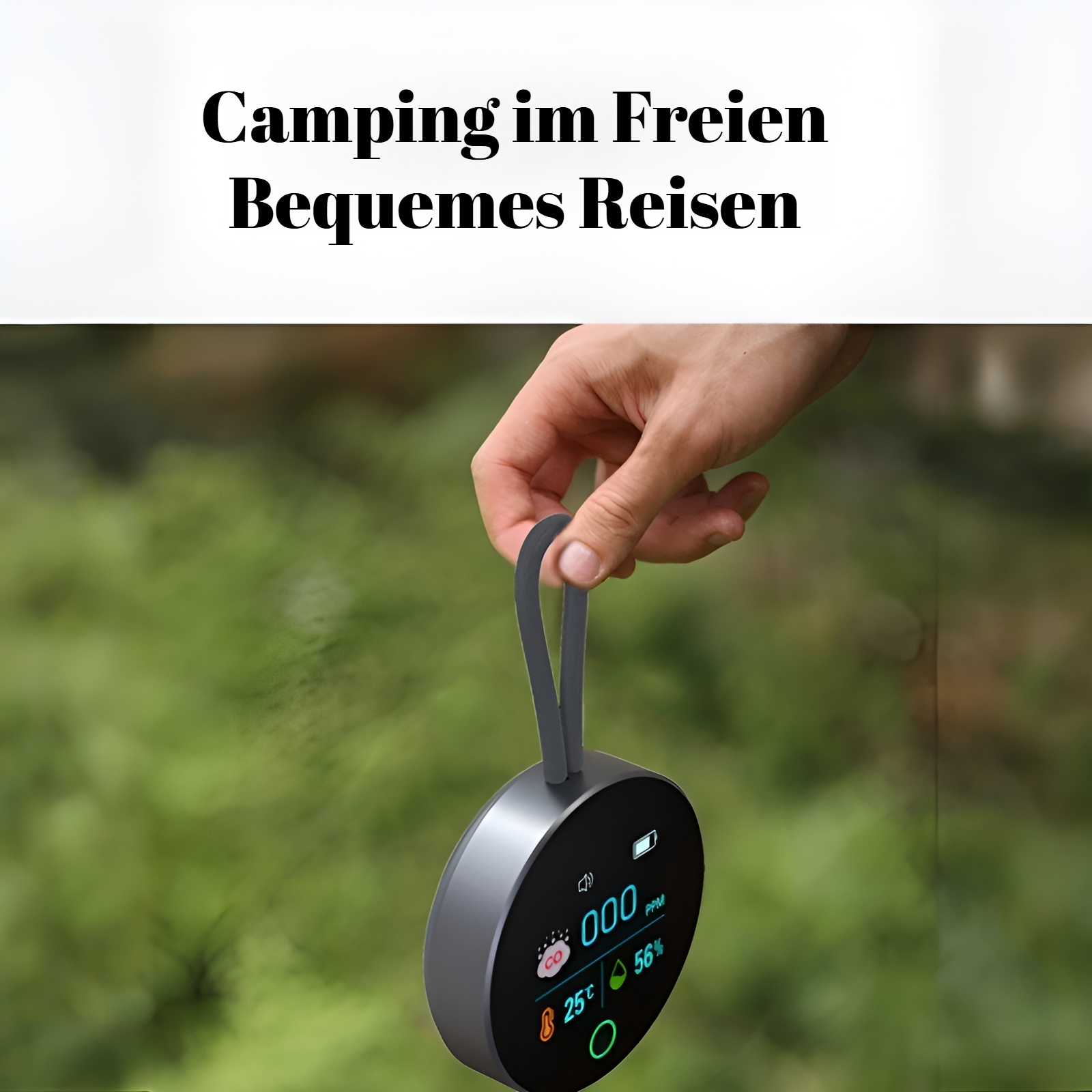 Katastrophenschutz Kohlenmonoxidmelder Wohnmobil Camping Auto CO-Melder Home Reise Luftqualitätsmeld