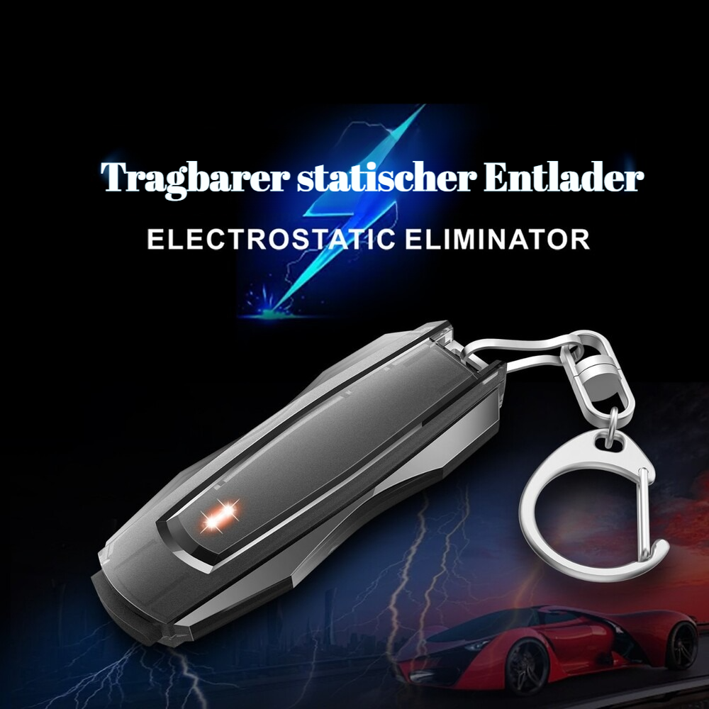 Auto-Statik-Eliminator, Auto-Statik-Eliminator, menschlicher statischer Entlader, statischer Schlüss