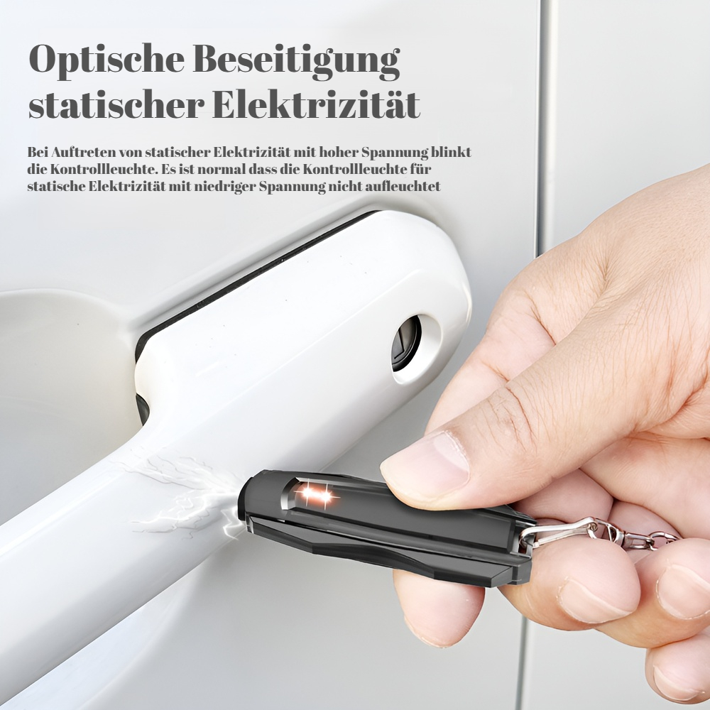 Auto-Statik-Eliminator, Auto-Statik-Eliminator, menschlicher statischer Entlader, statischer Schlüss