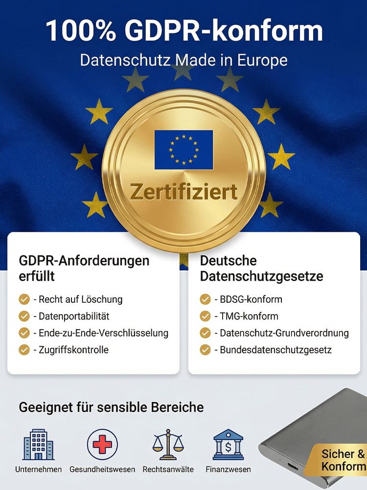 Sekundenschneller Filmgenuss: Ultradünne Hochgeschwindigkeits-SSD-Festplatte