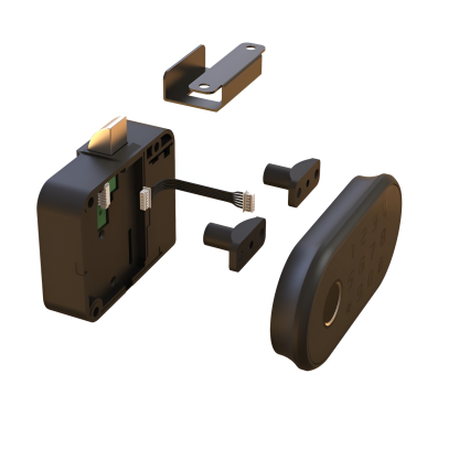 Fingerabdruck-Schubladenschloss, intelligentes Passwort-Schließfach, Türschloss, Schuhschrank, Diebs