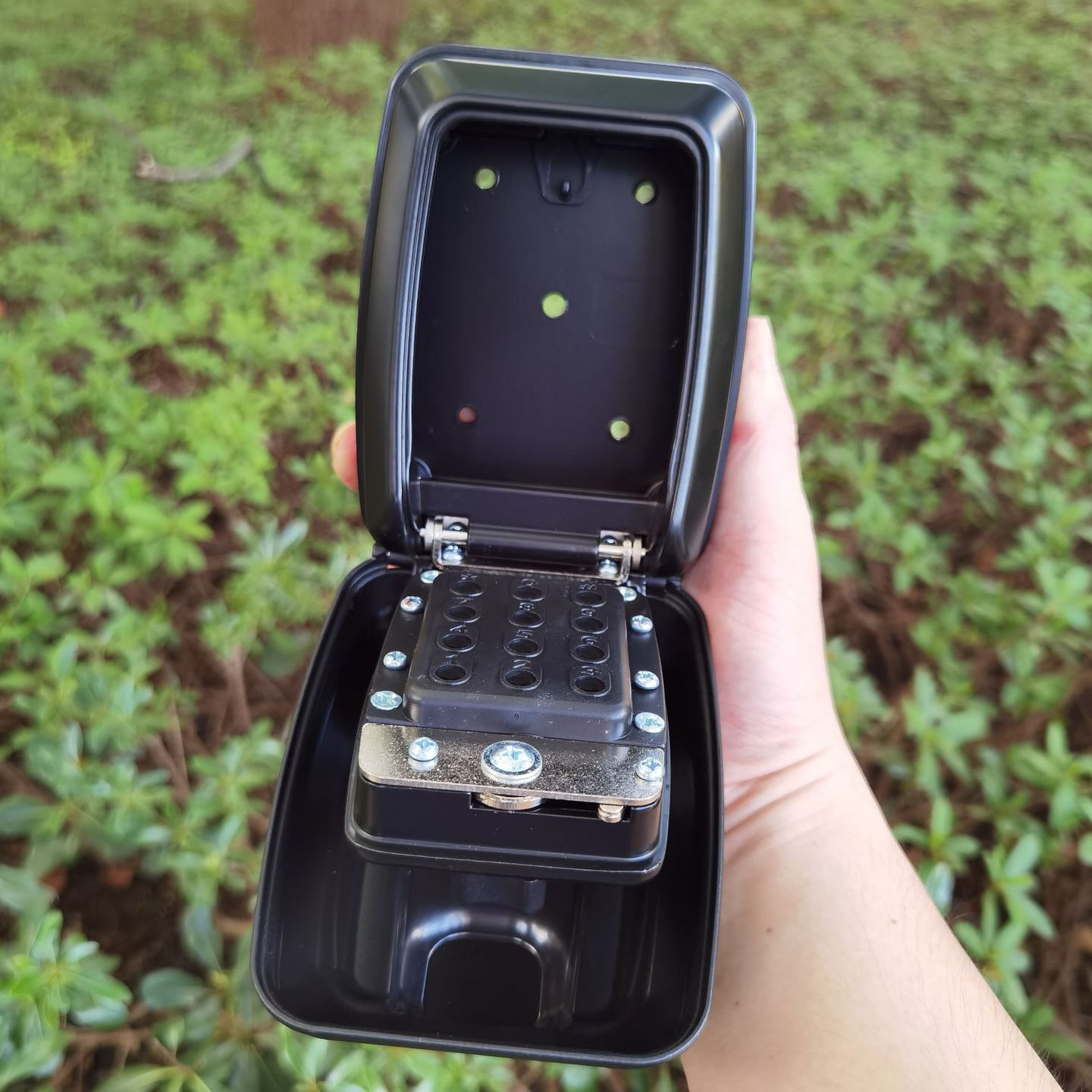 Fahrzeugmontierter hängender Autofenster-Diebstahlschutzcode-Schlüsselkasten, wandmontierter Schließ