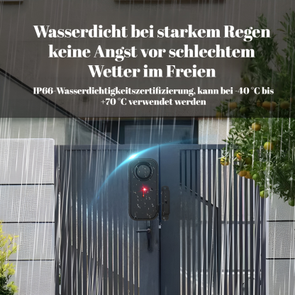 Tür- und Fenster-Diebstahlsicherung, magnetische Fernbedienung, Alarm, Autofenster-Zähler, Diebstahl