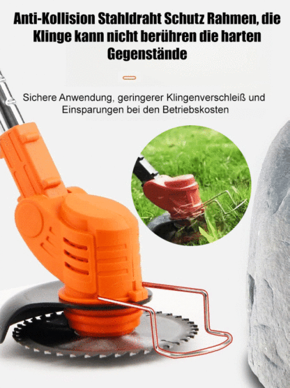 【Über 320.000 verkaufte Einheiten】Bürstenloser, wiederaufladbarer Hochleistungs-Rasenmäher-10 Jahre Garantie