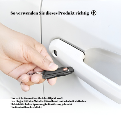 Auto-Statik-Eliminator, Auto-Statik-Eliminator, menschlicher statischer Entlader, statischer Schlüss