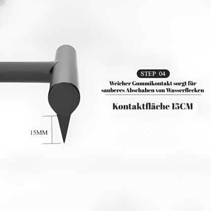 Einseitiger Silikon-Glaswischer Boden Küche Bad WC-Reiniger Autofensterwischer