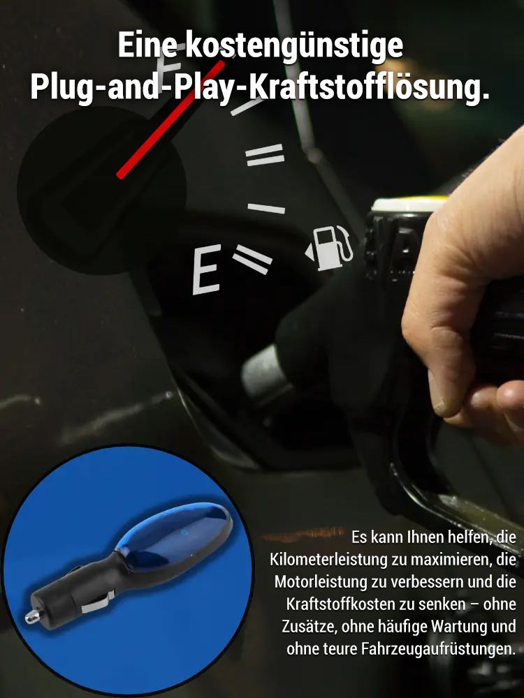 ⛽ TUV-zertifizierter Kraftstoffsparer | 8-12% Einsparung +10 Jahre Garantie